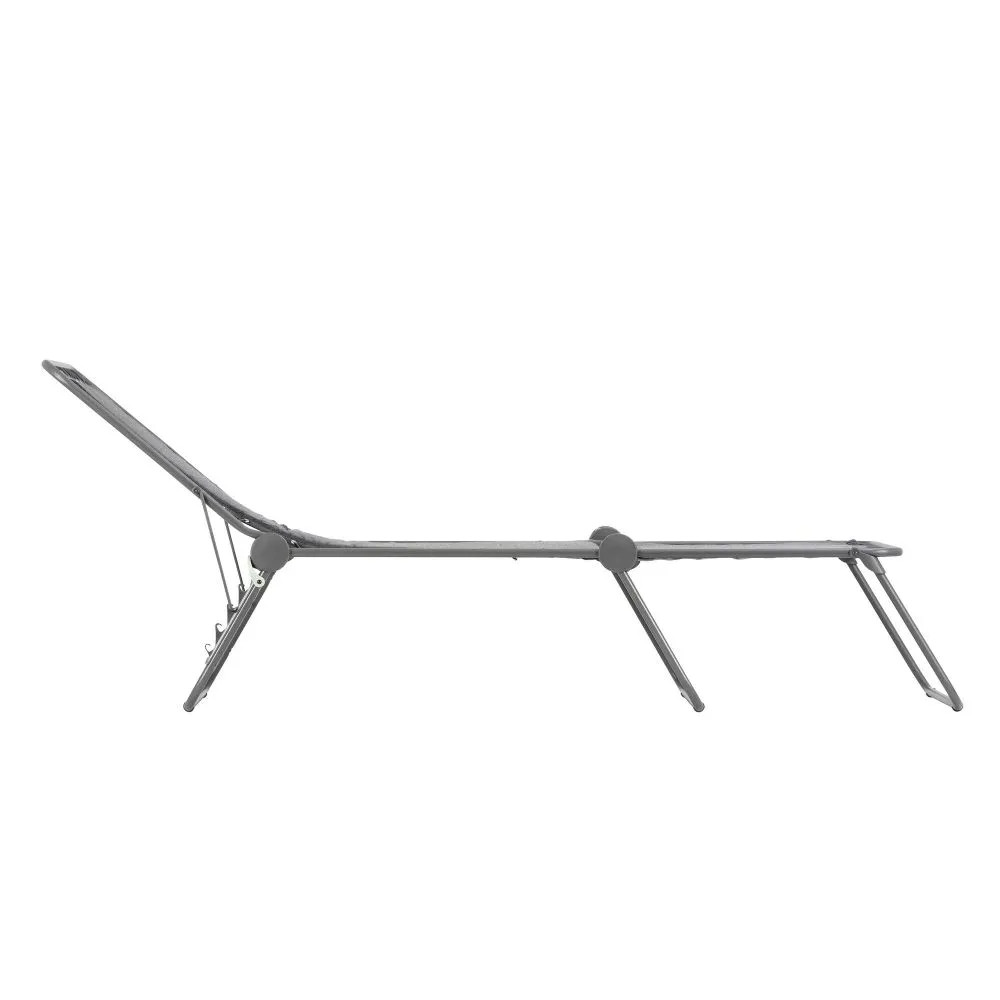 Lafuma SIESTA L Sonnenliege LightComfort® Grau Ombre gepolstert