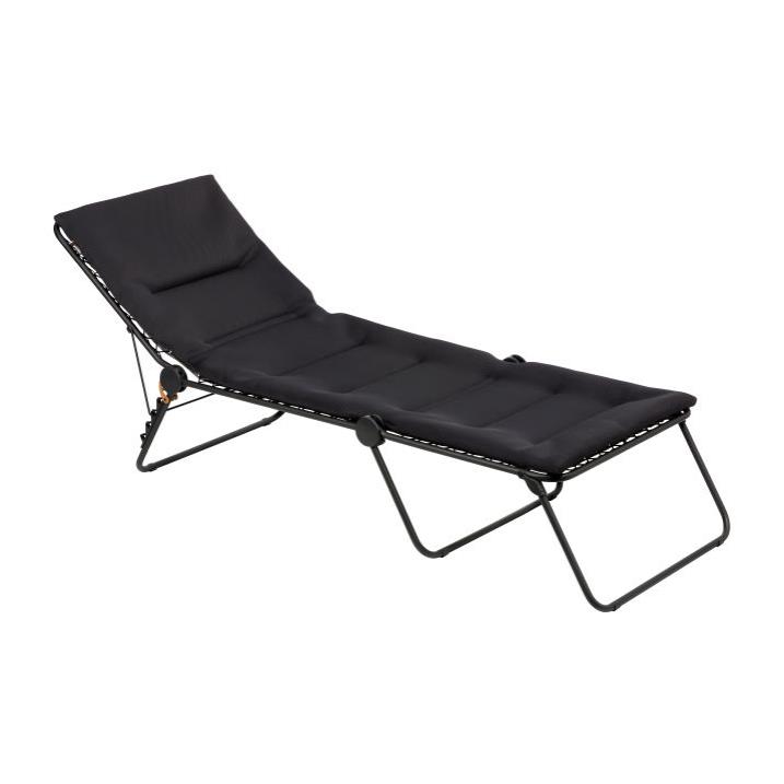 Lafuma SIESTA Air Comfort Sonnenliege Noir/Acier