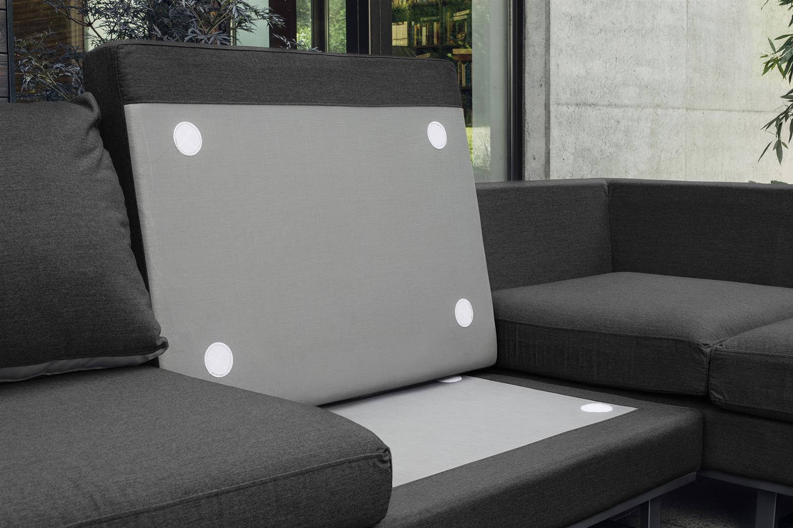 KETTLER Ego Lounge-Set SUNBRELLA anthrazit/sooty