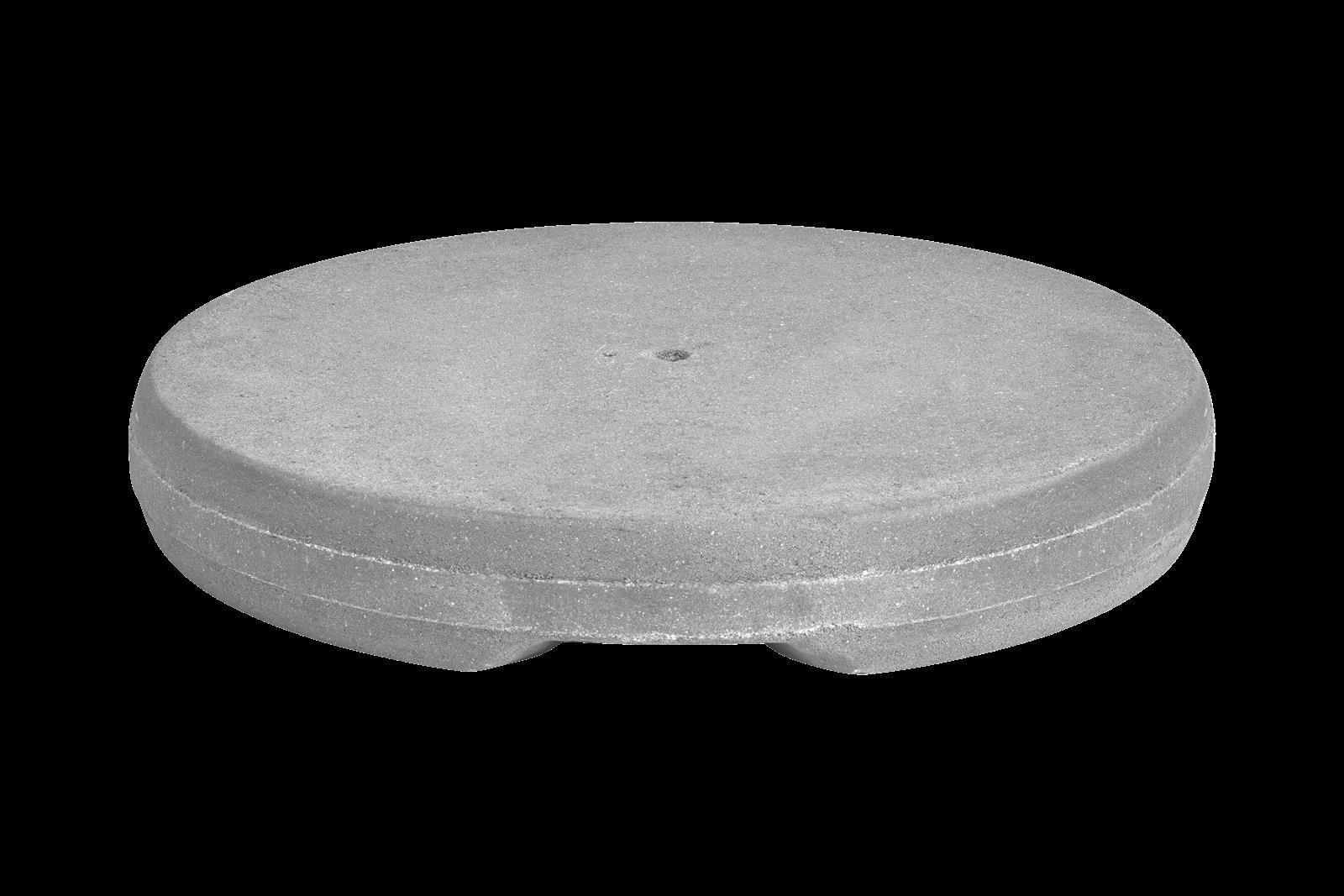 Glatz Schirmsockel Z40 - Beton 40 kg rund - 60 x 8,5 cm - ohne Standrohr