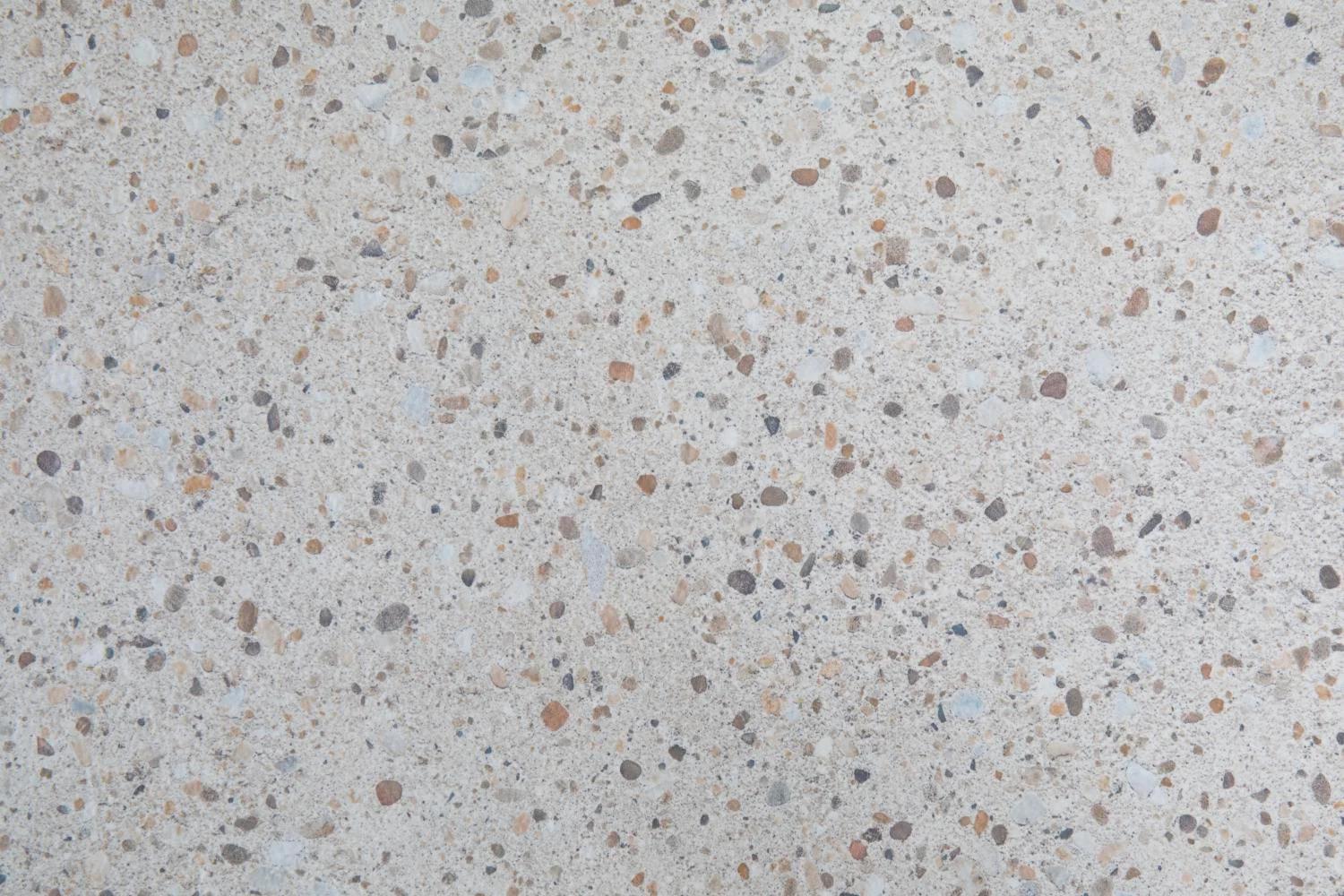 Brafab Tischplatte HPL 125x70 cm Beige Terrazzo