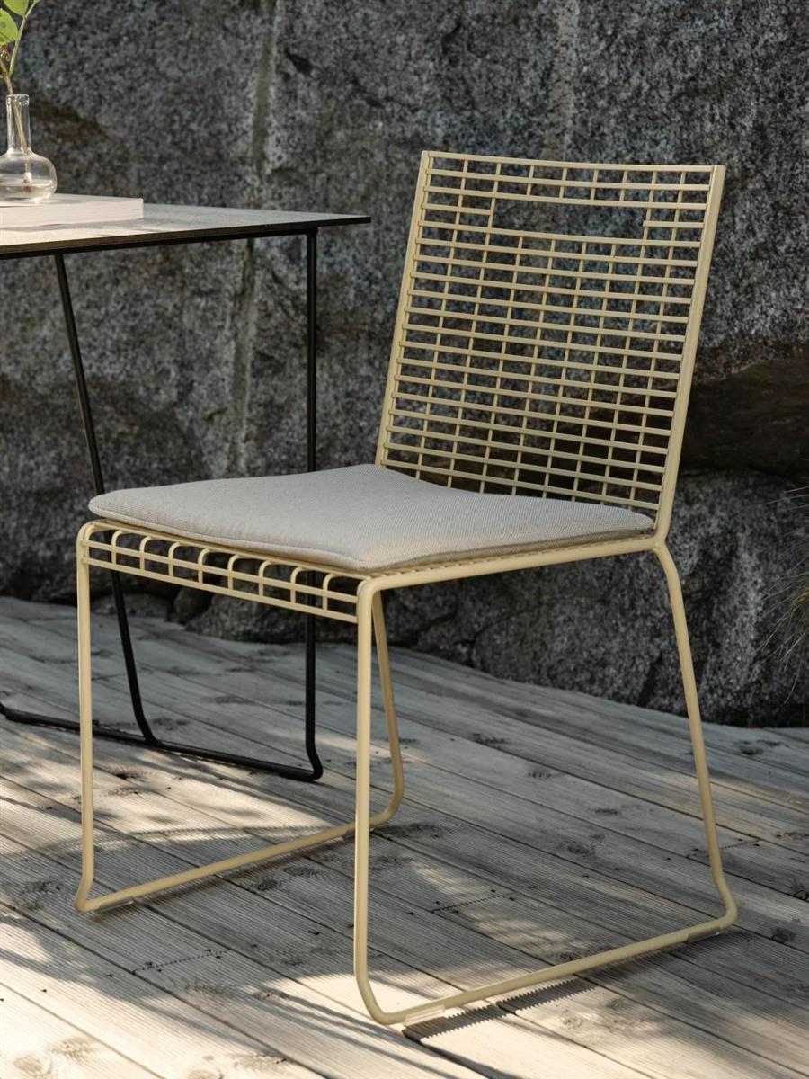 Brafab Tischplatte HPL 125x70 cm Beige Terrazzo