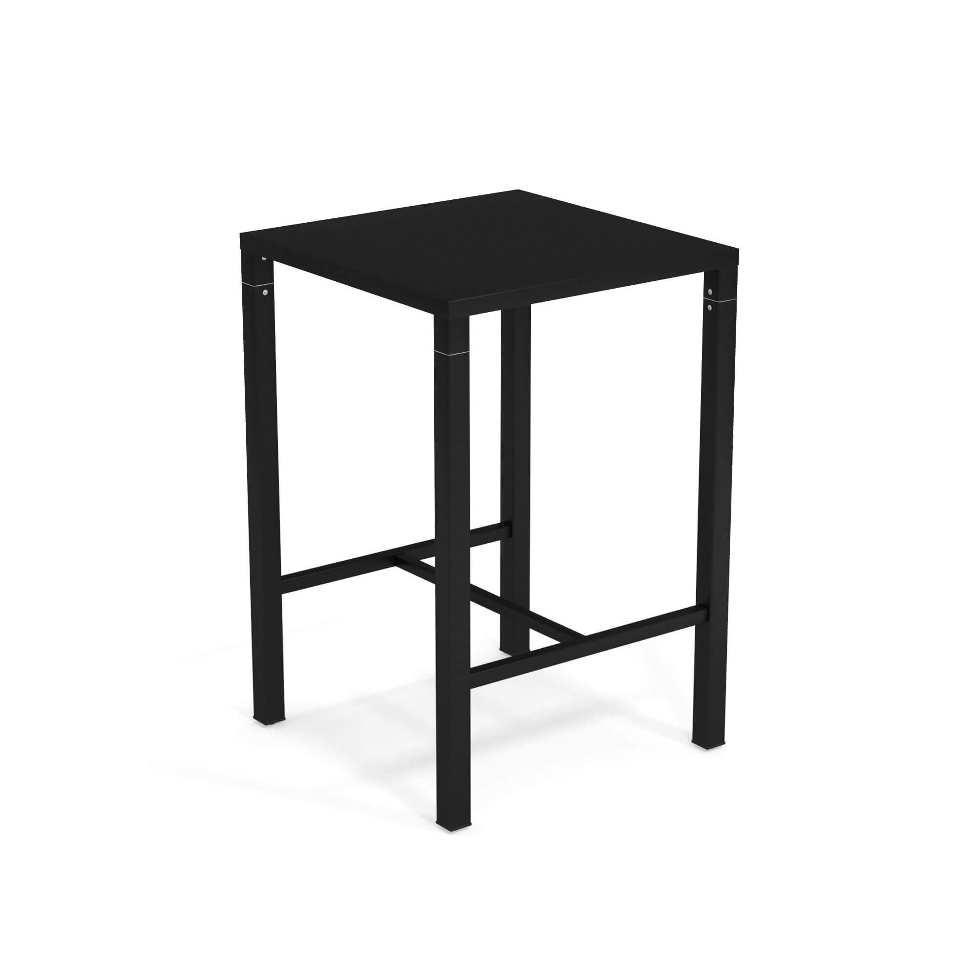 emu Nova Hoch Tisch 70 x 70 Schwarz