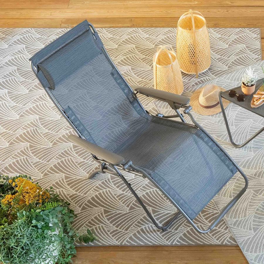 Lafuma MARSANNE Teppich 240 X 320 100%POLYESTER RECYCLE Eventail Gris