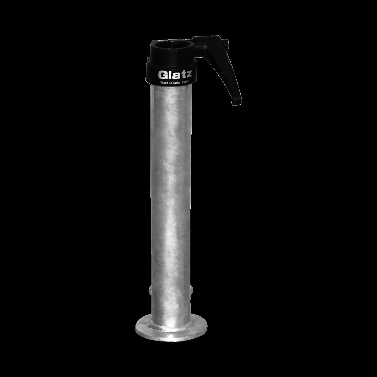 Glatz Standrohr Z, Ø 35 / 38–39mm, Stahl verzinkt